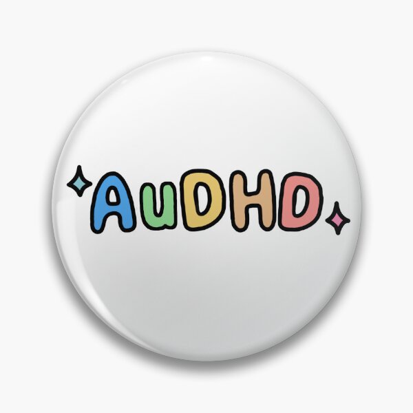 Vista previa del artículo con la obra «Ilustración colorida de AuDHD (TDAH y autismo)», diseñado y vendido por NeurodiverseTea.