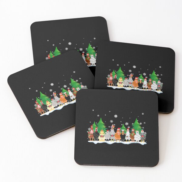 Item preview, Merry Christmas Chickens designed and sold by HanseGarcila.