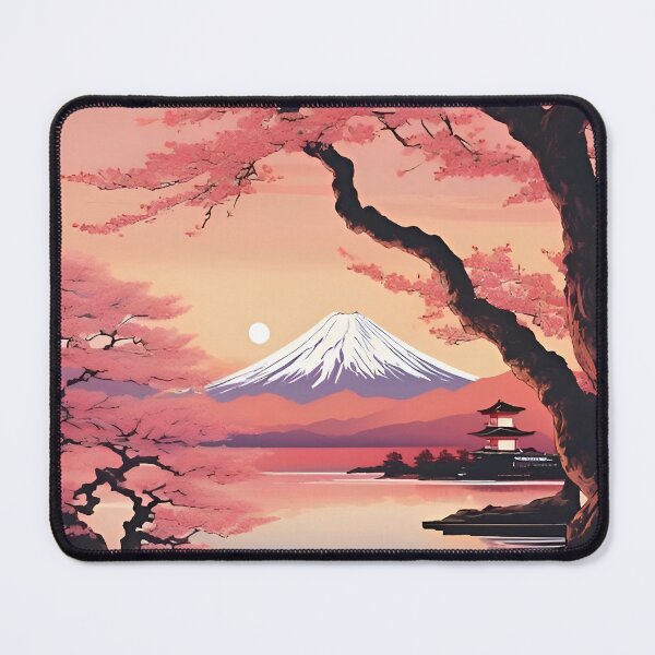 Item preview, Japanese Mount Fuji Scene designed and sold by scottanderson2.