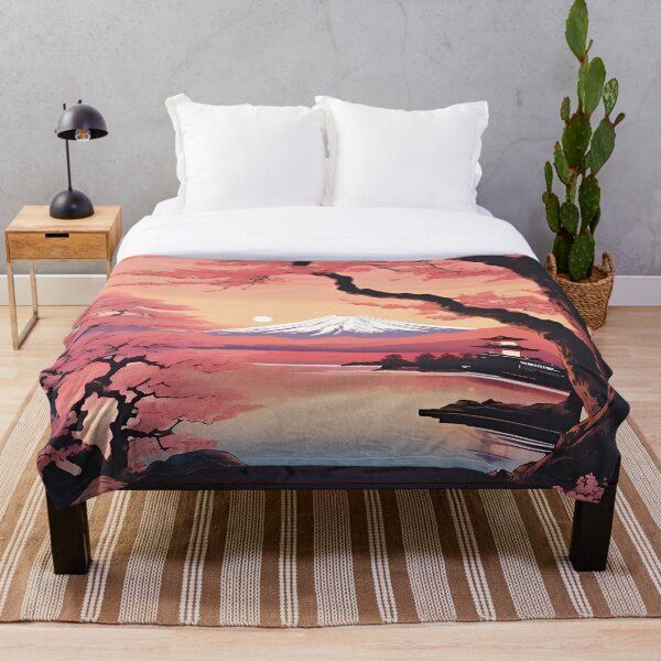 Item preview, Japanese Mount Fuji Scene designed and sold by scottanderson2.