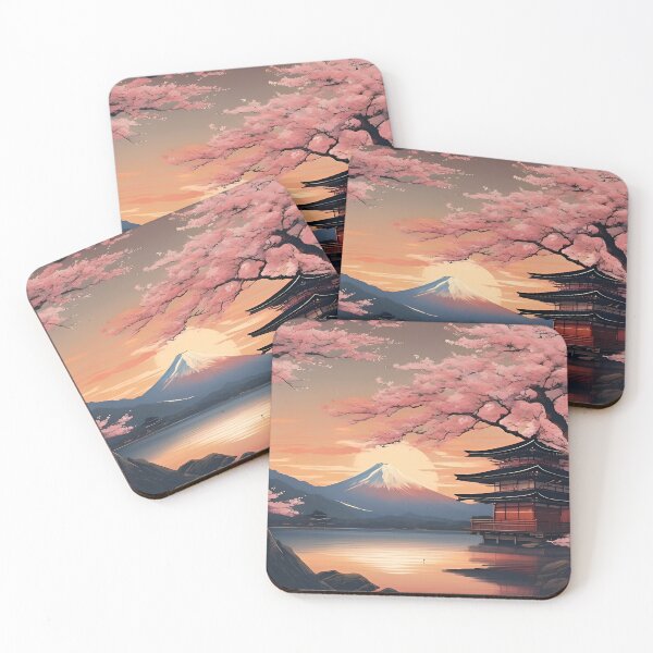Item preview, Japanese Mount Fuji Scene designed and sold by scottanderson2.