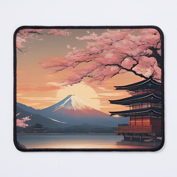 Item preview, Japanese Mount Fuji Scene designed and sold by scottanderson2.
