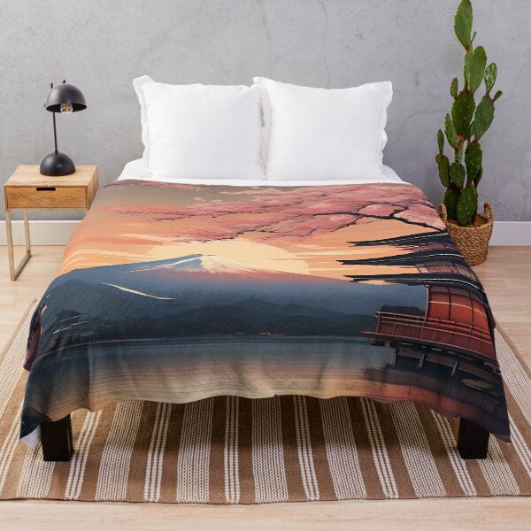 Item preview, Japanese Mount Fuji Scene designed and sold by scottanderson2.