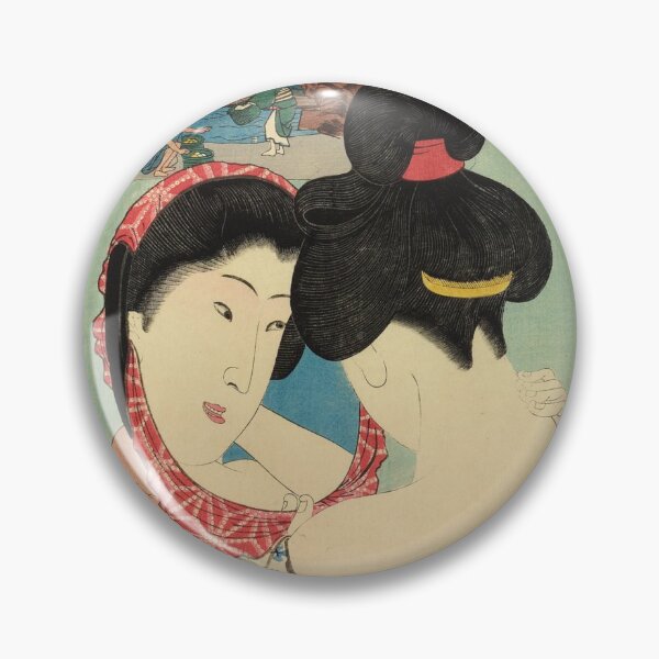 Item preview, Woman looking into a Mirror (1852) - Utagawa Kuniyoshi designed and sold by SALON DES ARTS.