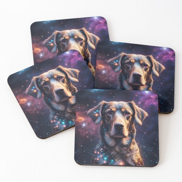 Item preview, Cosmic Canine: Journey to the Stars designed and sold by javaoverride.
