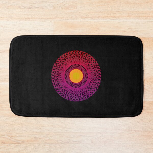 Item preview, Concentric circles bright red pink yellow centre designed and sold by santoshputhran.