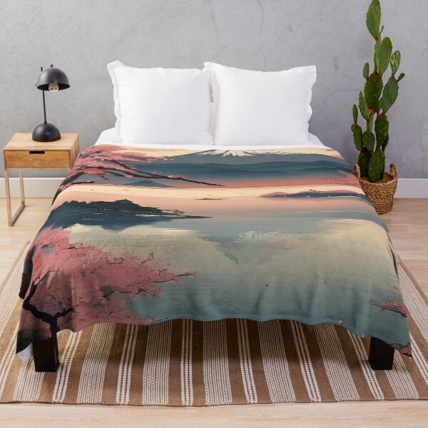 Item preview, Japanese Mount Fuji Scene designed and sold by scottanderson2.