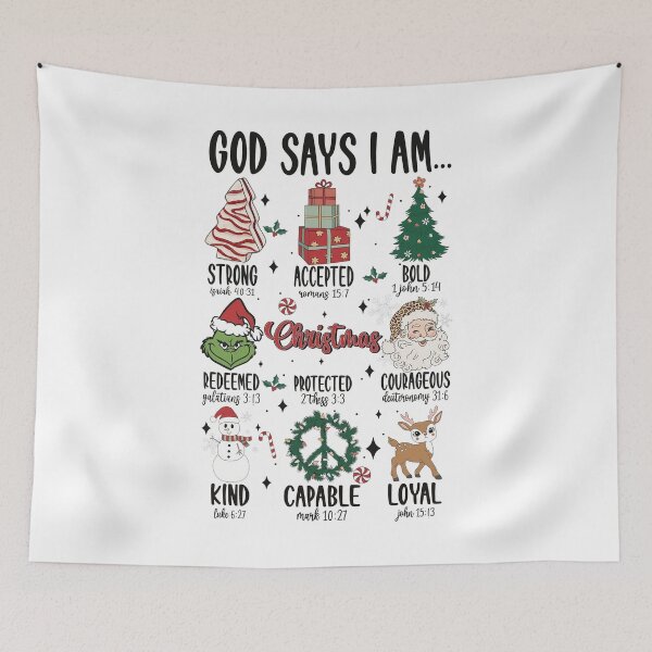 Item preview, God Says I am designed and sold by SebastiMatthiro.