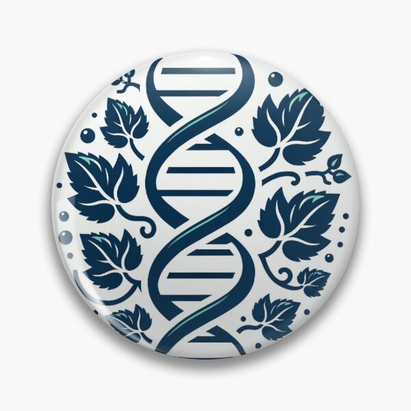 Item preview, DNA Strand with Leaves designed and sold by angnar97.