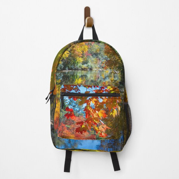 Item preview, Autumn foliage trees reflected in Linville River. designed and sold by MargaretWiktor.