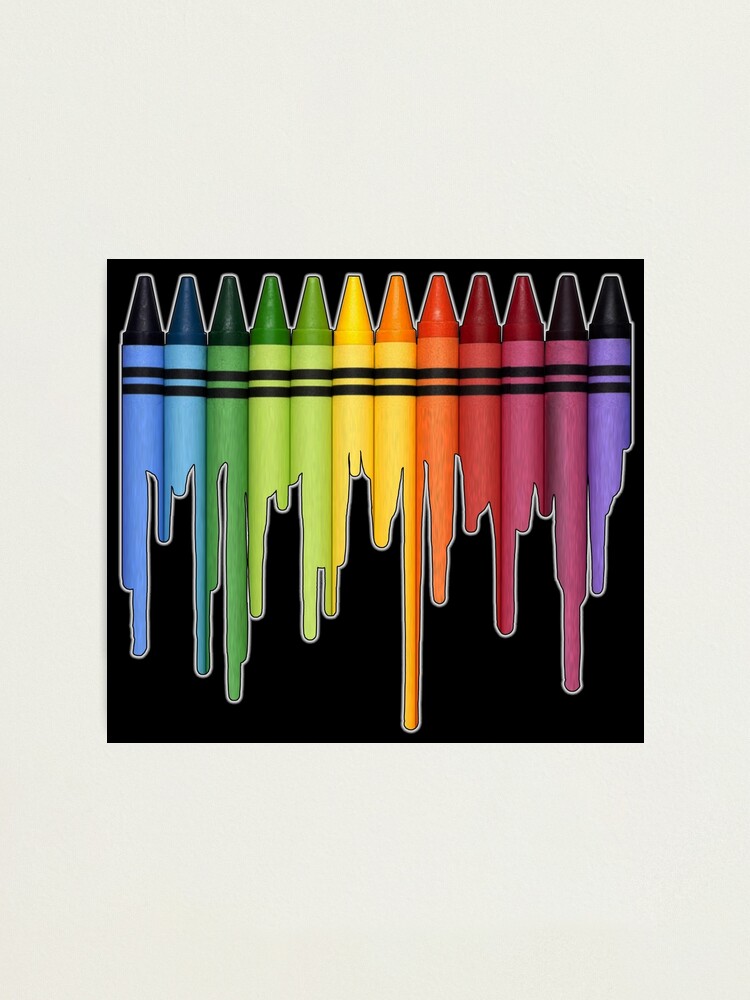 Crayons of a Rainbow II Wall Art, Canvas Prints, Framed Prints