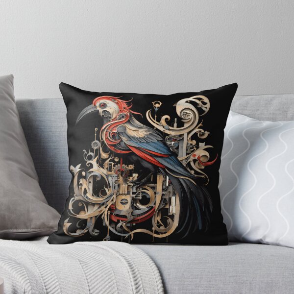 Item preview, “A Feathered Companion in the Steampunk World” designed and sold by Art-Vortex-fr.
