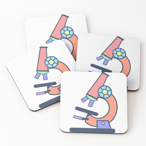 Item preview, colorful graphic microscope designed and sold by Chattakan.