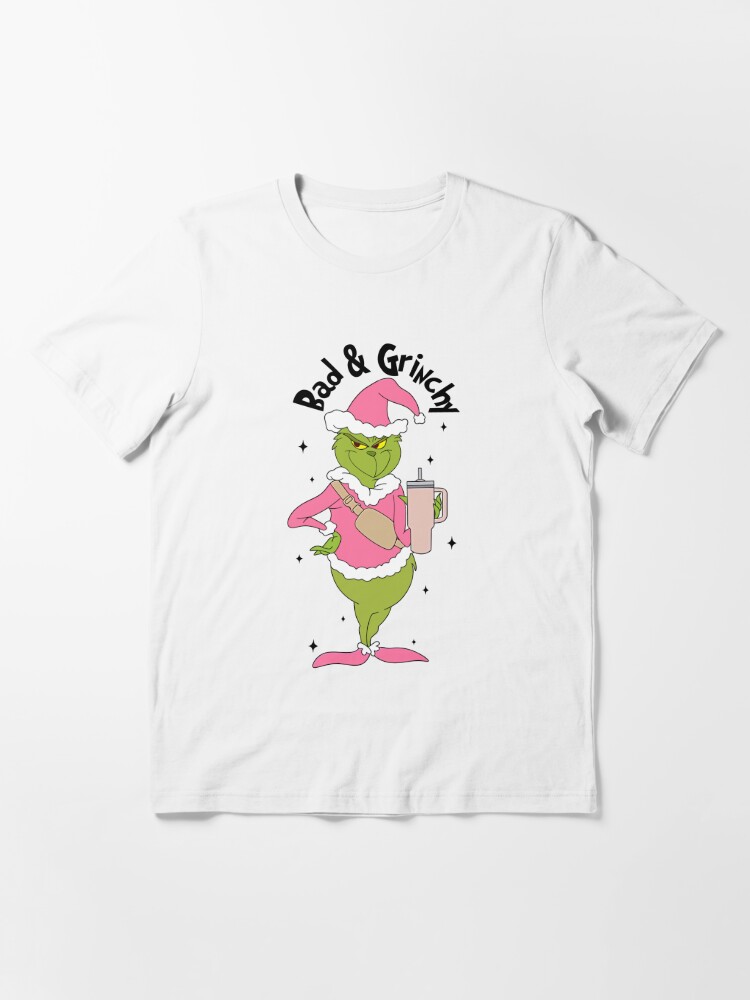 Grinch Bougie Shirt, Christmas Stanley Tumbler Crewneck Unisex Hoodie