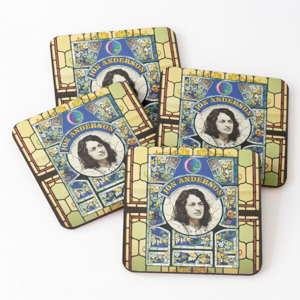 Item preview, Jon Anderson in Stained Glass. designed and sold by michaelbyard.