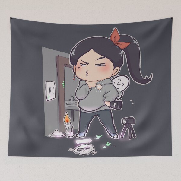 Item preview, Chan - Ghost Hunting Halloween designed and sold by nennochan.