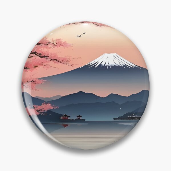 Item preview, Japanese Mount Fuji Scene designed and sold by scottanderson2.
