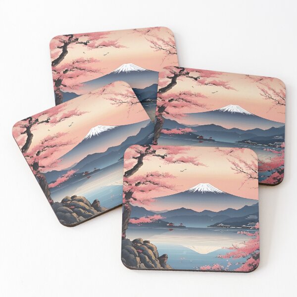 Item preview, Japanese Mount Fuji Scene designed and sold by scottanderson2.