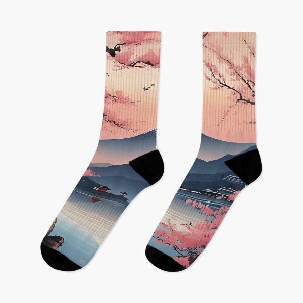 Item preview, Japanese Mount Fuji Scene designed and sold by scottanderson2.