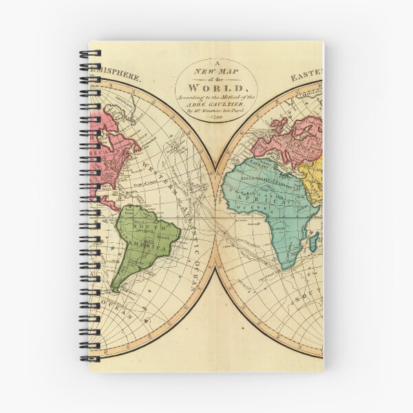 Item preview, Vintage Map of The World (1799) designed and sold by BravuraMedia.