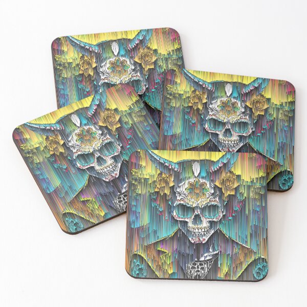 Item preview, Day of the dead (bull colors). designed and sold by MirBer.