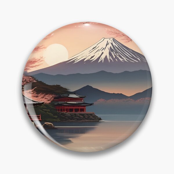 Item preview, Japanese Mount Fuji Scene designed and sold by scottanderson2.