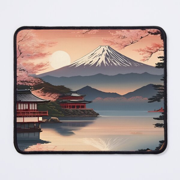 Item preview, Japanese Mount Fuji Scene designed and sold by scottanderson2.