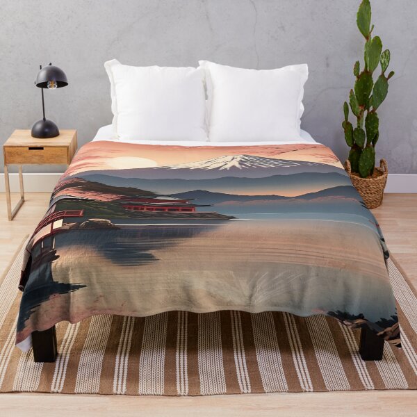 Item preview, Japanese Mount Fuji Scene designed and sold by scottanderson2.
