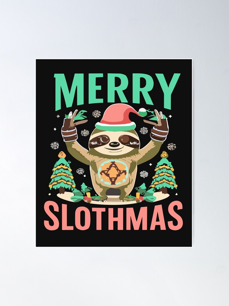 Merry Slothmas T Shirt Christmas Pajama For Sloth Lovers Merry Slothmas T Shirt Christmas Pajama For Sloth Lovers