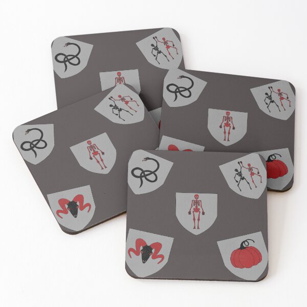 Item preview, Grey “halloween” crests designed and sold by lothindil.