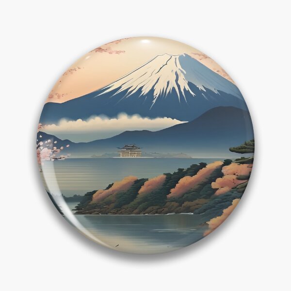Item preview, Japanese Mount Fuji Scene designed and sold by scottanderson2.