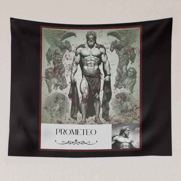 Item preview, Prometheus Greek Mythology designed and sold by MINOSDESIGN.