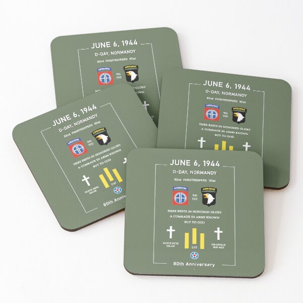 Item preview, D-Day Landing June 6 1944 Normandy Beaches WW2 80th Anniversary designed and sold by PB Mary.