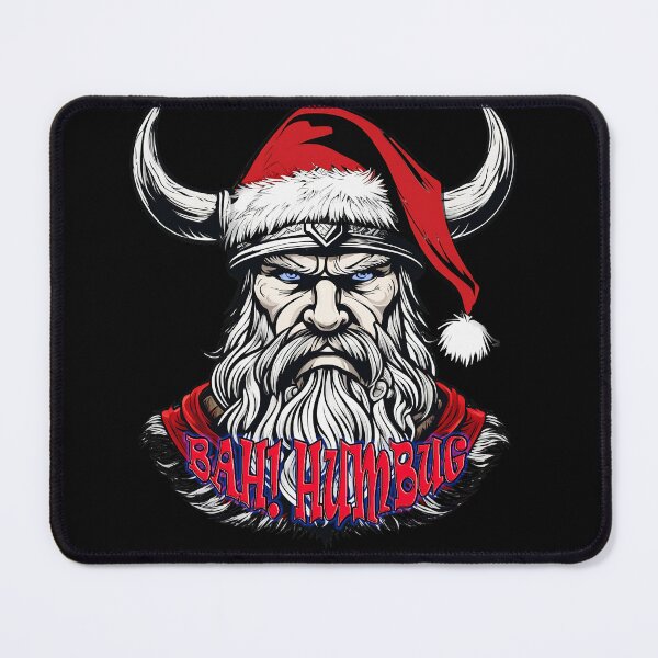 Item preview, Viking Santa's BAH! HUMBUG Rebellion T-Shirt designed and sold by leyfinder.