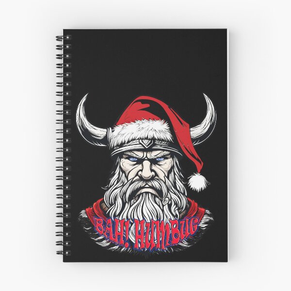 Item preview, Viking Santa's BAH! HUMBUG Rebellion T-Shirt designed and sold by leyfinder.