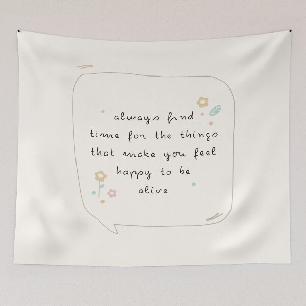 Item preview, Cute Happiness Quote designed and sold by YuviMK.