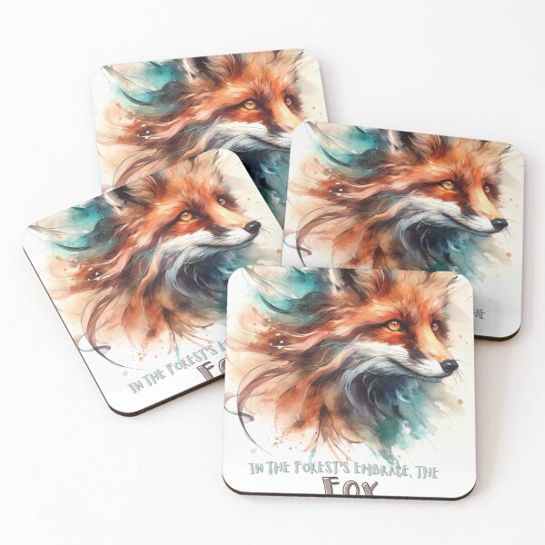 Item preview, Enchanting Fox Collection: Forest-Inspired T-shirts, Hats, Phone Cases, Pillows & Totes for Men and Women designed and sold by Ranja Sanat.