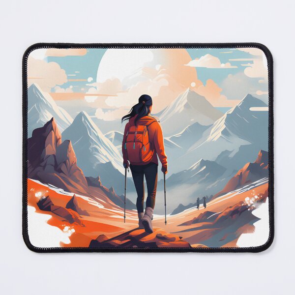 Item preview, Watercolor Hiking Scene designed and sold by KSimpson838.
