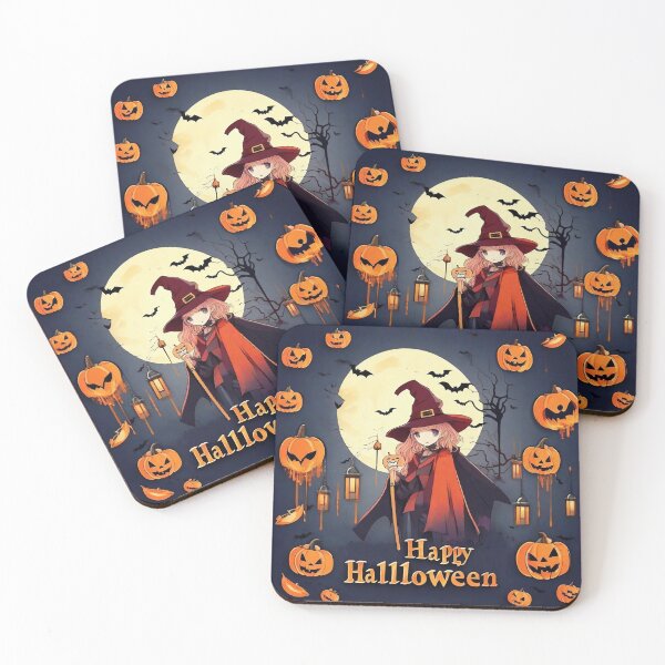 Item preview, Cute witch with Halloween vibes  designed and sold by Coollzone.