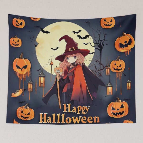 Item preview, Cute witch with Halloween vibes  designed and sold by Coollzone.