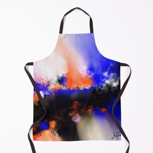 Item preview, Freedom & Fury - Blue Orange Black Abstract designed and sold by Joey Santiago.