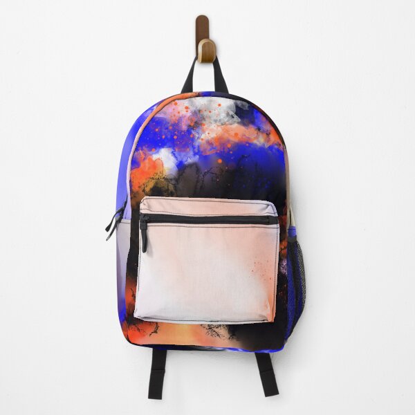 Item preview, Freedom & Fury - Blue Orange Black Abstract designed and sold by Joey Santiago.
