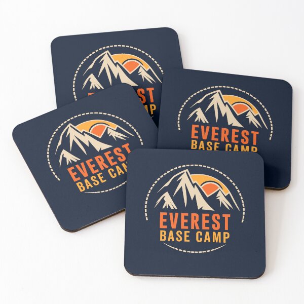 Item preview, Everest Base Camp Nepal - Retro Himalayas Mountain  designed and sold by madtoyman.