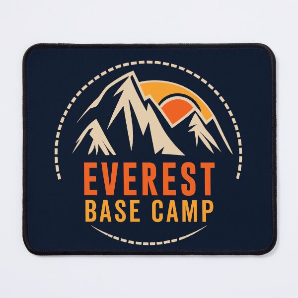 Item preview, Everest Base Camp Nepal - Retro Himalayas Mountain  designed and sold by madtoyman.