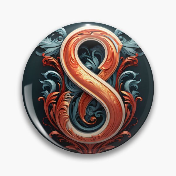 Item preview, Number 8 logotype or letter S designed and sold by Fairytale-11.