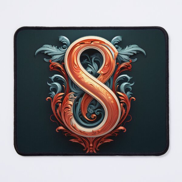 Item preview, Number 8 logotype or letter S designed and sold by Fairytale-11.