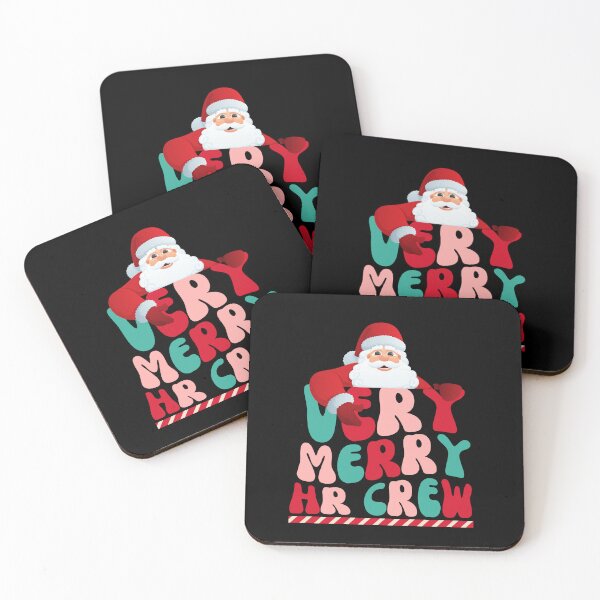 Item preview, HR and Christmas - Very Merry HR Crew Santa designed and sold by SunfullyYours.