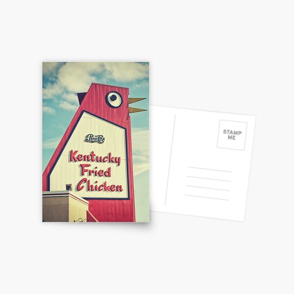 The Big Chicken Postcard