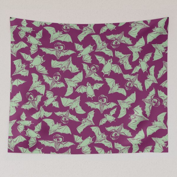 Item preview, Bat Attack Purple designed and sold by Geckojoy.