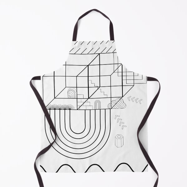Item preview, Abstract Minimalist Lined Elements T-Shirt designed and sold by ByteMirage.